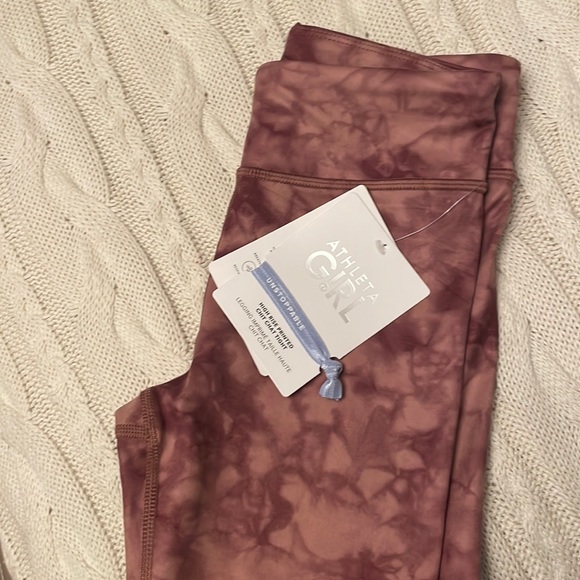 Athleta Other - NWT girls Athleta high rise chit chat tights/leggings